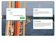 Tablet Screenshot of dszv.nl
